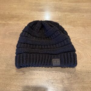 CC Brown Knit Beanie